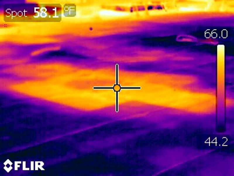 Infrared Services on roof