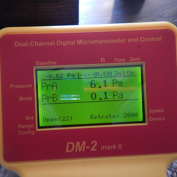 Interior Pressure means dual-channel baseline and pressure